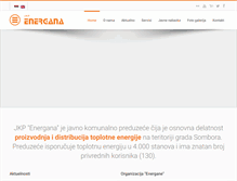 Tablet Screenshot of energana.co.rs